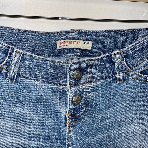 Levi’s Jeans Women's Size 30 Blue Denim Low-Rise Bootcut 32” Inseam Y2K Vintage - Picture 7 of 11